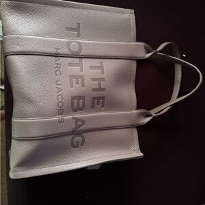 Marc Jacobs Taupe Leather Handbag